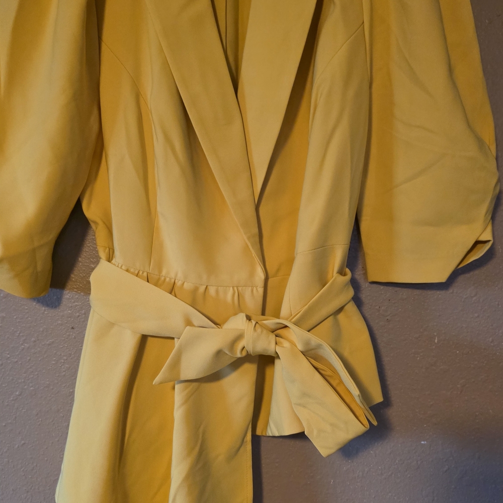 NY & Company Yellow Blazer